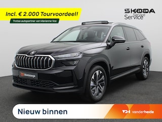 Skoda Kodiaq 1.5 TSI MHEV Business Edition Plus 7p. 150PK DSG Matrix led, Trekhaak, Panoramadak, Adaptive cruise met travel assist, Side assist, Achteruitrijcamera, Stuur-stoelverwarming, Keyless, Alarm, 19" lichtmetaal
