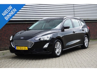 Ford Focus Wagon 1.0 EcoB.125PK Hybrid Business/Camera/1e Eigenaar/ Metallic Black.