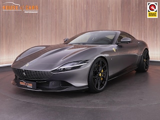 Ferrari Roma 3.9 V8 HELE 620pk |Grigio Ferro|Daytona Seats|carbon LED stuur|carbon front spoiler|carbon diffuser|carbon underdoor|22" Novitec NF11|MagneRide|Scuderia shields|ventilated electric seats|Surround View|High Power Hi-Fi|