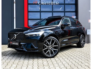 Volvo XC60 2.0 T6 R-Design AWD 398PK Long Range | Pano | Orrefors | 360 | Harmon Kardon | Keyless | ACC | Stoelverwarming voor+achter | Memory | Leder | Carplay | Trekhaak | Stuurwielverwarming | Digital Dash | Full Black | 21'' | Ambient | Led