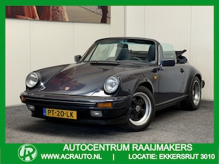 Porsche 911 Cabrio 3.2 NL Auto LEDER ELEKTRISCH BEDIENBARE KAP RADIO/CD MISTLAMPEN VOOR 16" LICHTMETALEN VELGEN ZEER UNIEK !!