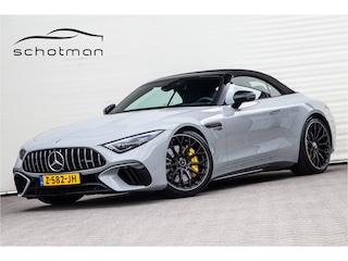 Mercedes-Benz SL Roadster 63 4MATIC+ Premium, Achterasbesturing, Burmester, MANUFAKTUR Alpin Grey 585pk 2022