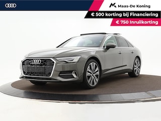 Audi A6 Limousine 50 TFSIe 299PK S-tronic Quattro S Line · 360 Camera · Panoramadak · Apple/Android Car Play · Wegklapbare Trekhaak · B&O Audio · 20'' Inch · Garantie t/m 14-04-2029 of 100000km.