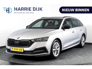 Skoda Octavia Combi 1.0 e-TSI 110 PK Sport Business - Automaat | Dig. Cockpit | Cruise | Stoelverw. | PDC | Camera | NAV + App. Connect | ECC | Afn. Trekhaak | LM 17" |