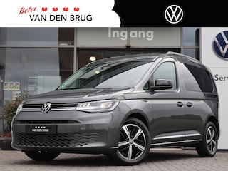 Volkswagen Caddy 1.5 TSI 114 pk DSG Style 5p | Trekhaak | Navigatie | Camera | LED | Climate Control | App Connect | Stoelverwarming | ACC | ergo Active Stoel | Dodehoek Sensor | 17'' LM | Soft close |