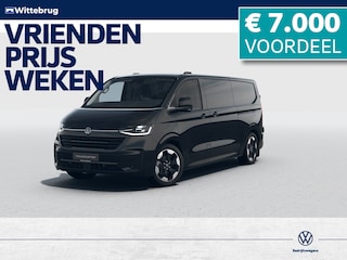 Volkswagen Transporter 34 L2H1 Bulli 71 kWh 218PK dubbele schuifdeur, ergo comfort stoel icm kunstleer, trekhaak, alarm etc.