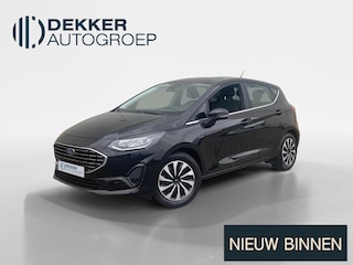 Ford Fiesta 1.0 EcoBoost 125 pk Hybrid Titanium Navigatie - Apple Carplay/Android Auto -Draadloos opladen Telefoon