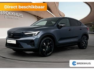 Volvo EC40 Single Motor Ext. Range Ultra Black Edition. Europa 82 kWh | Achterbank verwarmd | Apple Carplay/Android Auto|telefoonintegratie premium | Comfortstoel(en)