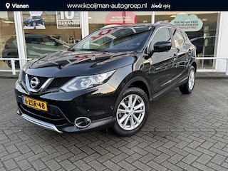 Nissan Qashqai 1.2 Tekna Automaat, 101906km NAP, Leder, stoelverwarming, 360 camera, Full option