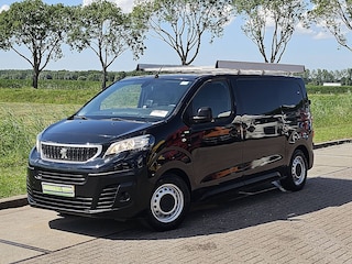 Peugeot Expert 226S 1.6 BlueHDI 95 Premium Cruise control, Airco, Navi, 3-zits. EURO6. Dubbele schuifdeur, Trekhaak, Imperiaal