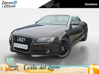 Audi A5 Cabriolet 3.2 FSI quattro Pro Line S | Elektr. lederen stoelen | Navigatie | Parkeersensoren | Stoelventilatie | Elektr. bedienbare ramen | 12 maanden garantie