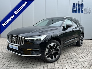 Volvo XC60 2.0 T8 455 pk AWD Ultra Bright Facelift model 2026 ! Trekhaak Bowers Wilkins Comfortstoelen Nappa leer + Massage + Ventilatie 360 Camera Panoramadak 20 Inch Velgen Pilot Assist ACC BLIS Apple Carplay Android Auto Full Led Ram Vol Opties en in Nieuwstaat ! Long Range 1e Eigenaar BTW Auto