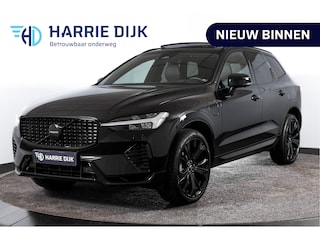 Volvo XC60 2.0 T6 Plug-in hybrid AWD Ultra Black Edition | S/K-Panodak | Elek. Trekhaak | Alarmklasse 3 | Dig. Cockpit | Adapt. Cruise | Memory Stoelen | Elek. Klep | Stoel-+stuurverw. | Camera | NAV+App. Connect | ECC | LM 21" | 0210