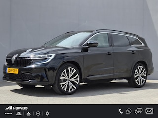 Renault Espace E-Tech full hybrid 200 iconic 7p. / Fabrieksgarantie tot 09-2027 / Panoramadak / Harman Kardon / Pack Advanced Drive / All season banden / Trekgewicht 1500 kg / Elektrische achterklep / Stuur- Stoel & Voorruit verwarming / Rondomzicht camera /