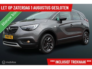Opel Crossland X 1.2 Turbo 110 PK Edition 2020, Trekhaak, Zwart dak, Donker glas, Cruise, Clima, Navi, App connect,