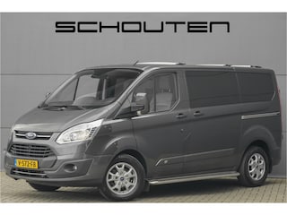 Ford Transit Custom 270 2.0 TDCI Limited DC 2x Schuifdeur Marge Trekhaak Camera 16"