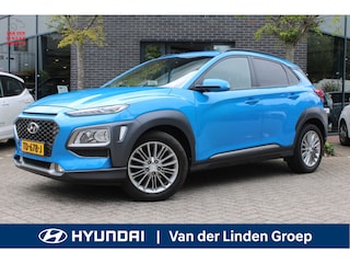 Hyundai Kona 1.0T Lime Edition Carplay/17"/Cam/Pdc/Leder/stof/Trekh. "RIJKLAAR"