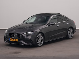 Mercedes-Benz C-klasse 220 AMG | panoramadak | burmester | adap. cruise | keyless | 360 camera | elek. kofferklep | elek. stoelen