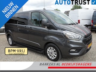 Ford Transit Custom 2.0 TDCI 170PK L2H1 Dubbel cabine Airco Automaat 2 x Schuifdeur Limited