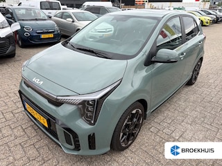 Kia Picanto 1.0 DPI GT-Line | Schuif-/Kanteldak | Vol-Leder | Stuur/Stoelverwarming | Navigatie | Adaptive Cruise | Dodehoek-Detectie | !!