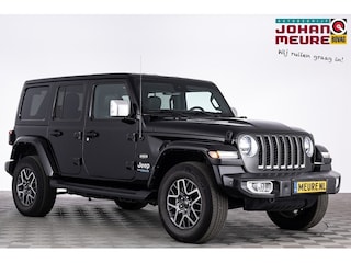 Jeep Wrangler Unlimited 380 4xe OVERLAND 4WD PHEV | LEDER | TREKHAAK