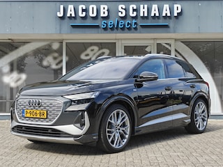 Audi Q4 40 Launch Edition S Competition 77 kWh / Trekhaak / Adapt. Cruise. / HUD / PDC V+A / Leder / Elektr Stoelen + Kofferklep /