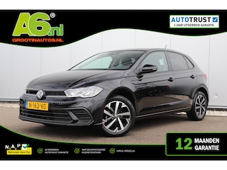 Volkswagen Polo 1.0 TSI Life Virtual 16 inch LMV Parkeersensor Carplay & Android Navigatie Adaptive Cruise Donkere Ramen