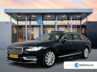 Volvo V90 T4 Inscription | 18" | Panoramadak | Head-Up | Trekhaak | Keyless | Elektr. verst. Stoelen |  DAB+ | Parkeercamera | Elektr. Achterklep