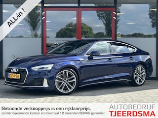 Audi A5 Sportback 40 TFSI S edition | Trekhaak Wegklapbaar | Adaptieve Cruise Control | Navigatie | Sportstoelen | Achteruitrijcamera | DAB | Stoelverwarming | Metallic Lak | Elektrische Achterklep |