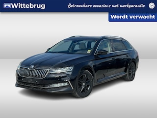 Skoda Superb Combi 1.4 TSI 218pk iV DSG Style / Panorama dak / Beige Leder / App. Connect / Achteruitrijcamera / 17'' LMV