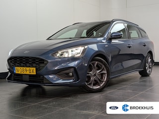 Ford Focus Wagon 1.0 EcoBoost Hybrid ST Line Business | 1e Eigenaar! | Winterpack | Cruise Adaptive | Camera | LED | Keyless | Parkeersensoren | Lichtmetalen Velgen