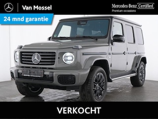 Mercedes-Benz G-klasse 580 met EQ-Technologie Edition One 116 kWh MANUFAKTUR classicgrau /AMG pakket /Burmester 3D /MBUX  TV's achter /360 Camera