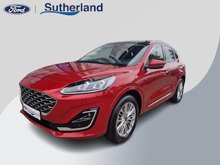 Ford Kuga 2.5 PHEV Vignale 29200 KM | Lederen bekleding | Winter Pack | Panorama Dak | Dodehoek herkenning | Camera voor en achter |
