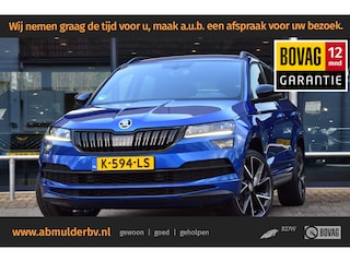 Skoda Karoq 1.5 TSI ACT Sportline Business | Incl. BOVAG Garantie | Geen import | Trekhaak | Apple Carplay/Android Auto | PDC Voor+Achter | Stoel&Stuurverwarming | 19'' Velgen | Full LED |