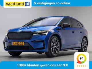 Skoda Enyaq iV 60 Sportline 3-Fase [ Navi Half-leder Camera Stoelverwarming ]