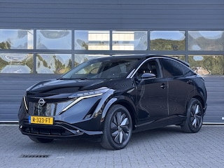 Nissan Ariya ADVANCE 66 kWh (99% SOH) I AUTOMAAT I P-CAMERA I WARMTEPOMP I CLIMATE CONTROL I APPLE CARPLAY