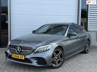 Mercedes-Benz C-klasse 180 Amg Night Leder Pano Elektrische stoelen