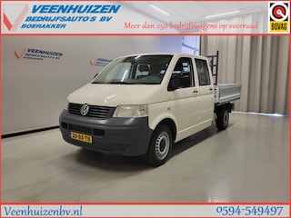 Volkswagen Transporter 1.9TDI L2/H1 Pick-up Dubbel Cabine Apk tot 05-2027!