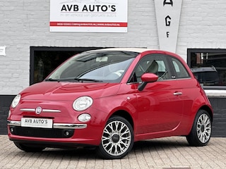 Fiat 500 1.2 Lounge Cabrio Airco PDC Half Leder