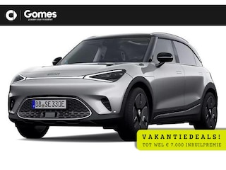 Smart #1 Premium 66 kWh VAKANTIE DEALS! | Van €42.520,- voor € 36.520,- | 360° Camera | Dodehoekdetectie | CyberSparks LED Koplampen | Apple CarPlay | Android Auto | Elektrisch Verstelbare Stoelen | Stoelverwarming | Stuurverwarming | Sfeerverlichting | Keyless Entry | Keyless Start | Donkergetint Glas Achter | Elektrisch Inklapbare Buitenspiegels | Elektrische Achterklep | Parkeersensoren