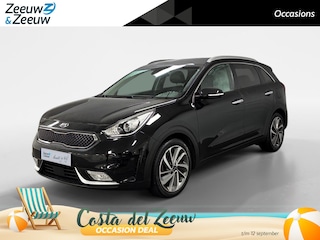 Kia Niro 1.6 GDi ExecutiveLine AUTOMAAT AIRCO CAMERA LEER STOELVERWARMING+STOELKOELING STUURVERWARMING LM VELGEN HOGE INSTAP ELECTRISCHE STOELEN JBLSPEAKERS ZEER MOOIE AUTO