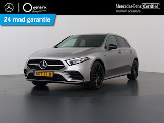 Mercedes-Benz A-klasse 250 e Business Solution AMG Limited | Night | Widescreen | 19" multispaaks velgen (hoogglans zwart) | Achteruitrijcamera | Stoelverwarming |