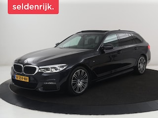 BMW 5-serie Touring 530i xDrive M-sport High Executive | Panoramadak | Trekhaak | Head-up | 360 camera | Carplay | Harman/Kardon | Leder | Stuur/stoel verwarming | Virtual Dashboard | Cruise control |