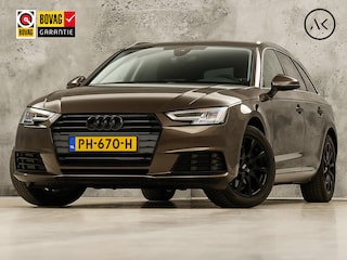 Audi A4 Avant 2.0 TFSI S-Line Sport 190Pk Automaat (NAVIGATIE, SFEERVERLICHTING, PLAT S-LINE SPORTSTUUR, GETINT GLAS, SPORTSTOELEN, CAMERA, TREKHAAK, NIEUWE APK, NIEUWSTAAT)