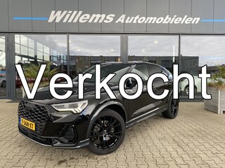 Audi Q3 45 TFSI e S Edition 45 TFSI e S-Line ACC Zwart Optiek Leder Stoelverwarming Trekhaak