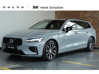 Volvo V60 2.0 T8 Plug-in hybrid AWD Plus Dark | 360º Visual Park Camera | Semi-Elektrische Trekhaak | Stoelverwarming Voor + Achter | Harman Kardon Premium Audio | Google Infotainment |