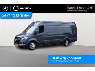 Mercedes-Benz Sprinter 319 CDI | AUT. | L4 H2 | PRO | Trekhaak | Distronic Plus | LM Velgen | LED koplampen | Navigatie | Parkeercamera | Apple Carplay/Android Auto | 3-zits | Airco | Cruise Control | Certified