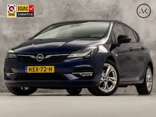 Opel Astra 1.2 Blitz Elegance 131Pk (APPLE CARPLAY, GROOT NAVI, ADAPTIVE CRUISE, CLIMATE, STUUR/STOELVERWARMING, SPORTSTOELEN, CAMERA, TREKHAAK, LEDER, GETINT GLAS, NIEUWSTAAT)