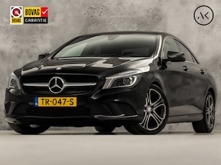 Mercedes-Benz CLA 180 AMG Sport Automaat (GROOT NAVI, LEDER, ZWART HEMEL, STOELVERWARMING, SPORTSTOELEN, GETINT GLAS, CRUISE, NIEUWE APK, NIEUWSTAAT)