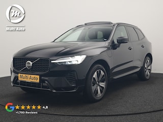 Volvo XC60 T6 PHEV AWD Plus Dark 350pk Dealer O.H | Panodak | Adaptive Cruise | 360 Camera | Lederen Sportstoelen Memory & Verwarmd | Apple Carplay | Google Assistant & Maps | BLIS | Stuurverwarming | Pilot Assist | Virtual | Navigatie | DAB | 19"L.M | Plug In Hybrid |